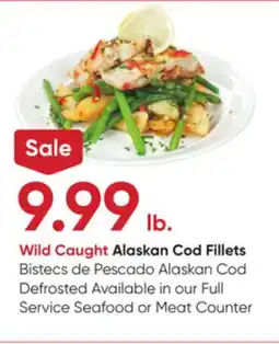 Stater Bros Wild Caught Alaskan Cod Fillets offer