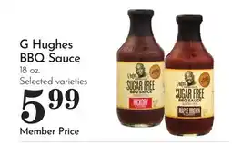 Pavilions G Hughes BBQ Sauce offer