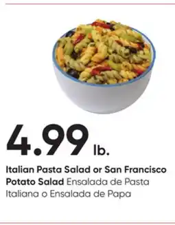 Stater Bros Italian Pasta Salad or San Francisco Potato Salad offer