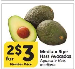 Vons Medium Ripe Hass Avocados offer