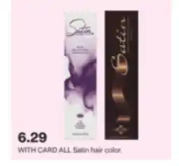 CVS ALL Satin hair color offer