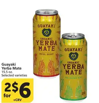 Albertsons Guayaki Yerba Mate offer