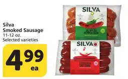 Albertsons Silva Smoked Sausage offer