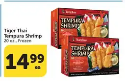Albertsons Tiger Thai Tempura Shrimp offer
