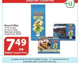 Albertsons Kauai Coffee offer