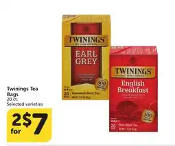 Albertsons Twinings Tea Bags offer