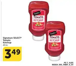 Albertsons Signature SELECT Tomato Ketchup offer