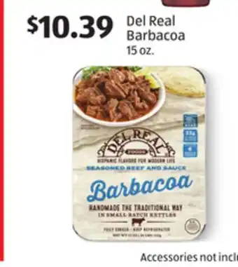 Aldi Del Real Barbacoa offer