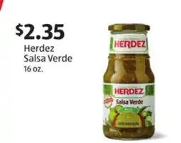 Aldi Herdez Salsa Verde offer
