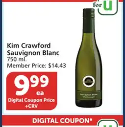 Albertsons Kim Crawford Sauvignon Blanc offer