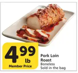 Albertsons Pork Loin Roast offer