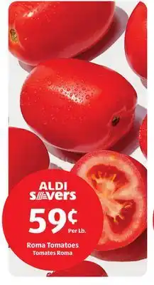 Aldi Roma Tomatoes offer
