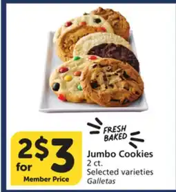 Albertsons Jumbo Cookies offer