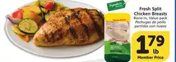 Albertsons Fresh Split Chicken Breasts offer