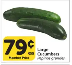 Albertsons Large Cucumbers offer