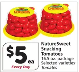 Albertsons NatureSweet Snacking Tomatoes offer