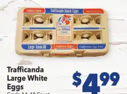 Vallarta Supermarkets Traffi canda Large White Eggs offer