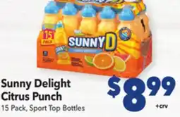 Vallarta Supermarkets Sunny Delight Citrus Punch offer