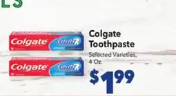 Vallarta Supermarkets Colgate Toothpaste offer