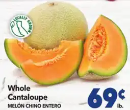 Vallarta Supermarkets Whole Cantaloupe / MELÓN CHINO ENTERO offer