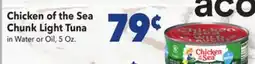 Vallarta Supermarkets Chicken of the Sea Chunk Light Tuna offer