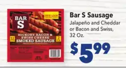 Vallarta Supermarkets Bar S Sausage offer