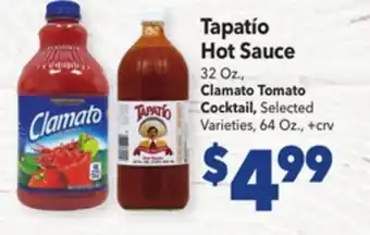 Vallarta Supermarkets Tapatío Hot Sauce offer