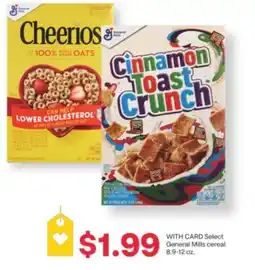 CVS Select General Mills cereal 8.9-12 oz offer