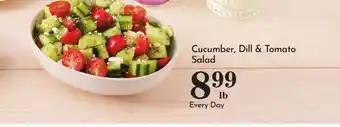 Pavilions Cucumber, Dill & Tomato Salad offer
