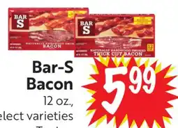 Foodmaxx Bar-S Bacon offer