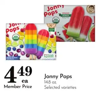 Pavilions Jonny Pops offer
