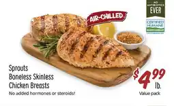 Sprouts Farmers Market Sprouts Boneless Skinless Chicken Breasts offer