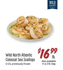 Sprouts Farmers Market Wild North Atlantic Colossal Sea Scallops offer