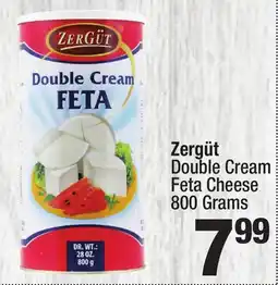 Super King Markets Zergüt Double Cream Feta Cheese offer