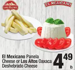 Super King Markets El Mexicano Panela Cheese or Los Altos Oaxaca Deshebrado Cheese offer
