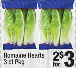 Super King Markets Romaine Hearts offer