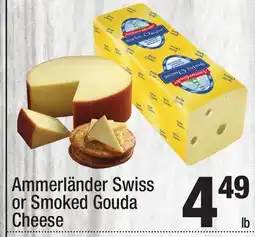 Super King Markets Ammerländer Swiss or Smoked Gouda Cheese offer