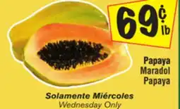 El Super Maradol Papaya offer