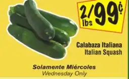 El Super Italian Squash offer