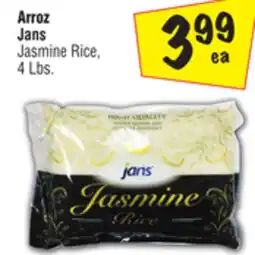 El Super Arroz Jans Jasmine Rice offer
