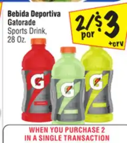 El Super Sports Drink offer