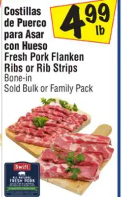 El Super Fresh Pork Flanken Ribs or Rib Strips offer