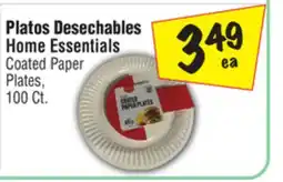 El Super Coated Paper Plates offer