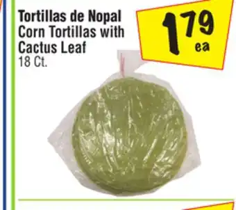 El Super Corn Tortillas with Cactus Leaf offer