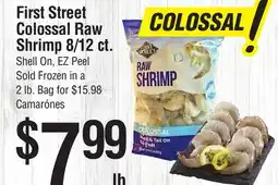 Smart & Final First Street Colossal Raw Shrimp offer
