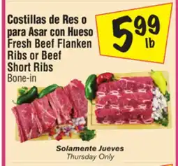El Super Fresh Beef Flanken Ribs or Beef Short Ribs offer