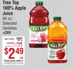 Smart & Final Tree Top 100% Apple Juice offer