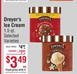 Smart & Final Dreyer's Ice Cream offer
