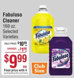 Smart & Final Fabuloso Cleaner offer
