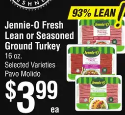 Smart & Final Jennie-O Fresh Lean or Seasoned Ground Turkey offer